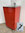 Model Fehmarn - Rot Mobiles Handwaschbecken Spülbecken Warmwasser berührungslos mit **SENSOR**